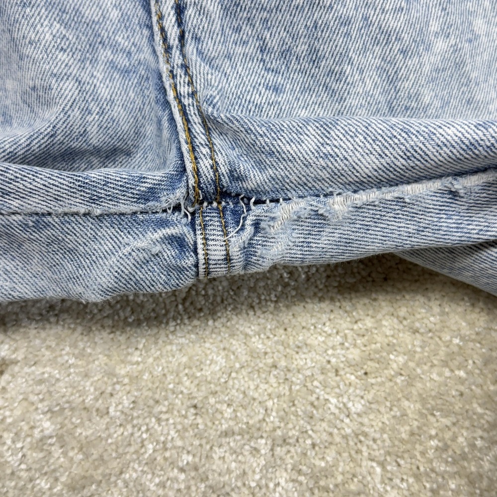 Vintage Sasson Modern Basics Jeans‎ Womens 12 Blue Acid Wash High Rise Mom 90s - Picture 15 of 15